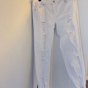 Distressed Skinny Jeans Size 13/14